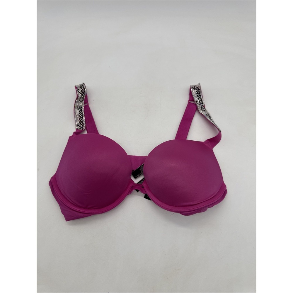 Victoria's Secret Very Sexy Push-Up Bra Studded Pink 32c